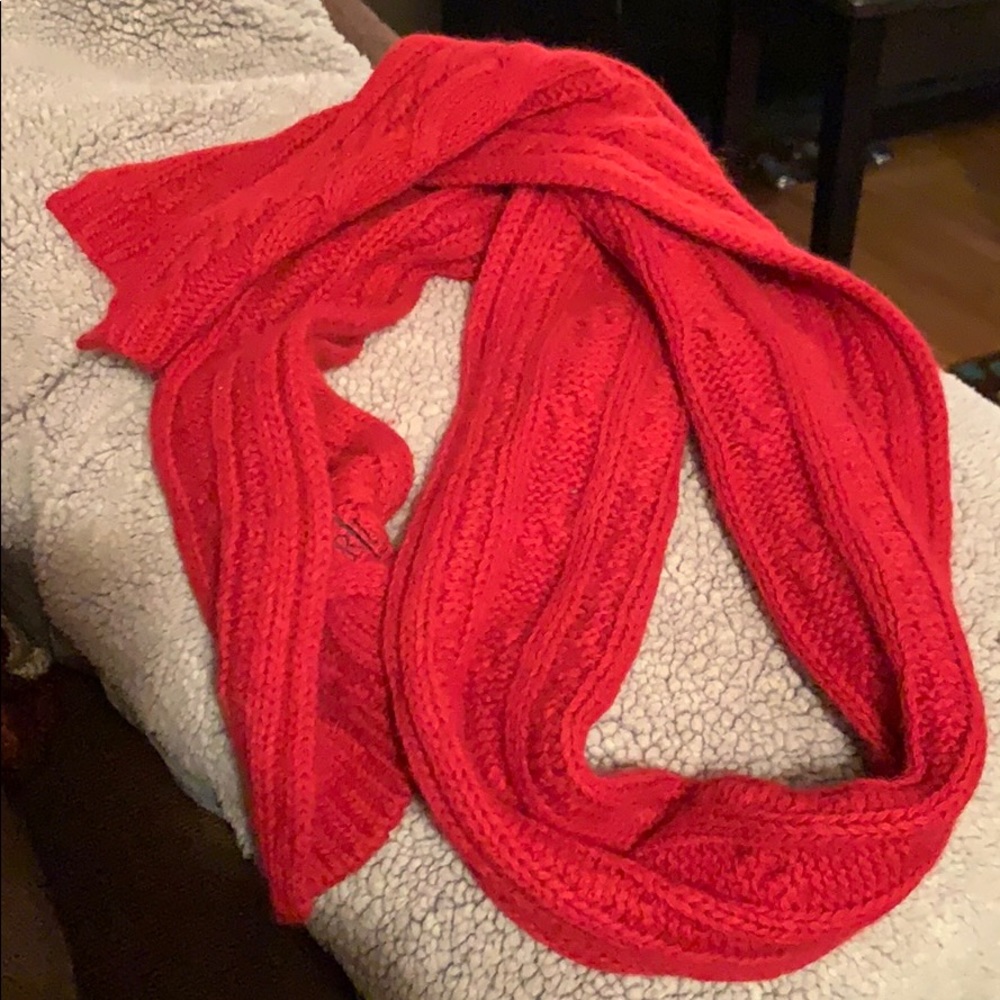 Red Ralph Lauren scarf